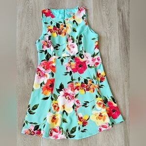 Size 12 Madison Leigh Floral Sleeveless Dress